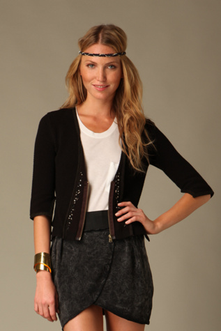 Zip Cardigan