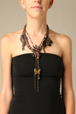 One of a Kind Vintage Spray Necklace