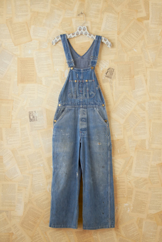 Free People Vintage Denim Overalls - Denim XS