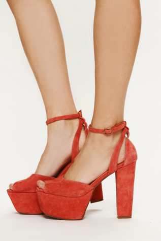 Jeffrey Campbell Perfect Platform - Mauve Suede 9