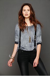 Row Studded Suspender at Free People