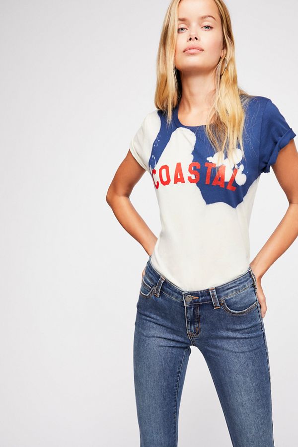 super flare high waisted jeans