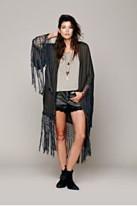 Spell and the Gypsy Collective Stag Amulet Kimono at Free People