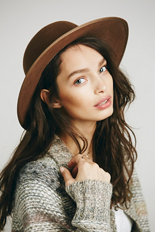 Free People Womens Miguel Round Top Floppy