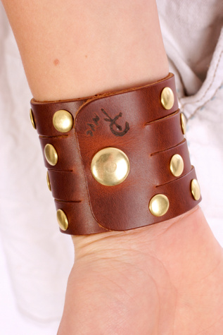 Free People Clothing Boutique > Studded Cuff from freepeople.com