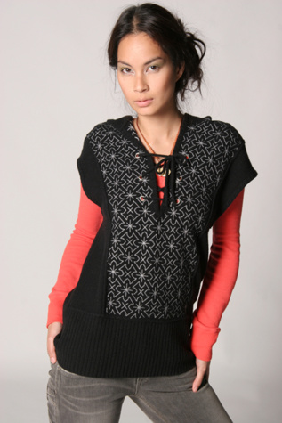 Free People Clothing Boutique > Hooded Crusader Sweater :  fashion hoodie style clothing