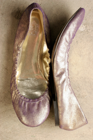 Metallic Flats by Jeffrey Campbell