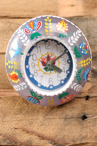 Hand Painted Clock