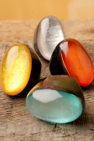 Free People Wood Morocco Oval Ring