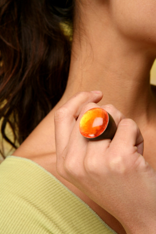 Wood Morocco Ring