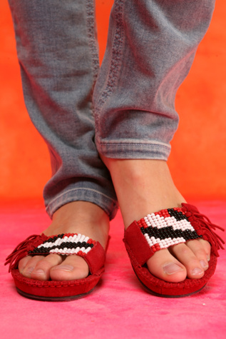 Pocahontas Moccasin Sandal