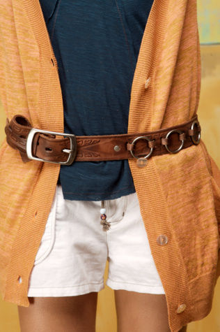 Flyer Rings Embossed Belt
