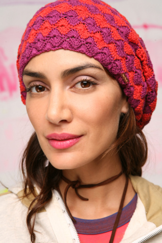 Diamond Crochet Beret