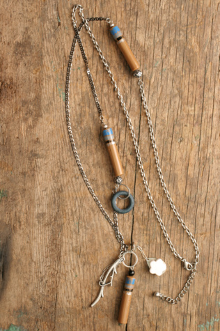 Electric Bar Necklace