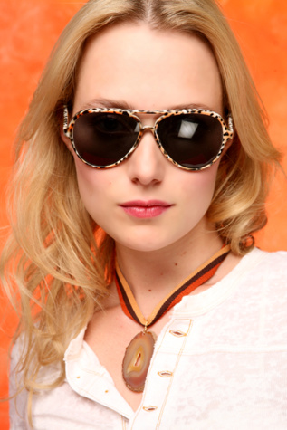 Leopard Shell Sunglasses