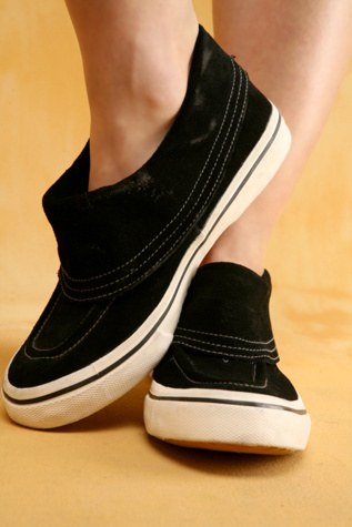 Fold Over Slip on Sneaker