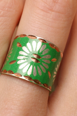 Free People Clothing Boutique > Romanian Etched Ring from freepeople.com