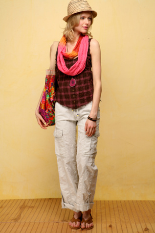 Roll Up Cargo Pant