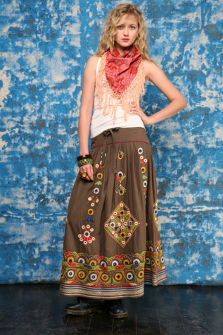 Mirror Mirror Folk Skirt