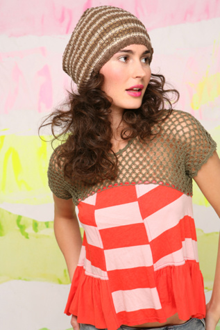 Paired Stripes Flounce Tee from freepeople.com