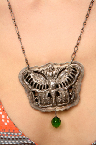 Butterfly Goddess Necklace