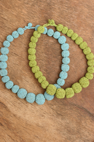Beaded Bauble Necklace