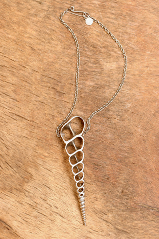 Spike Shell Necklace