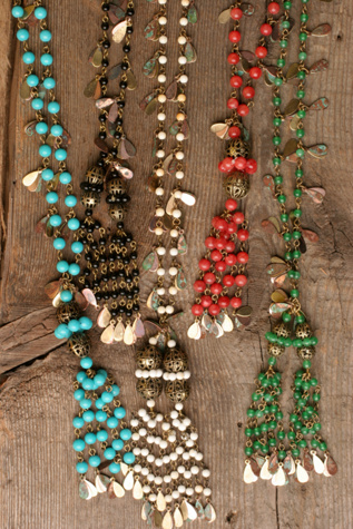 Changing Tides Tassle Necklace
