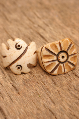 Natural Hand Carved Rings