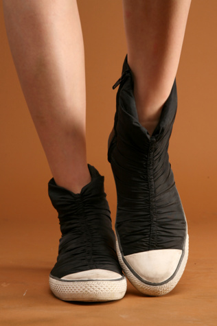 Cinched High Top Sneaker