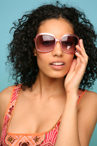 Crown Large Frame Sunglasses