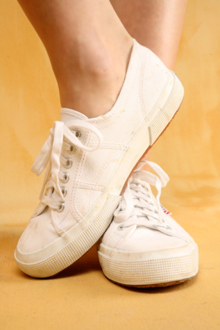 White Barefoot Sneaker
