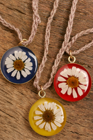 Daisy Charm Necklace