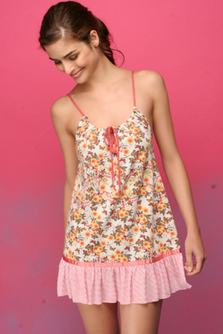 Butterfly Ruffle Slip