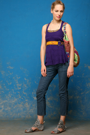 Stretch Denim Jockey Pant