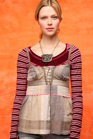 Folkloric Corset Tank