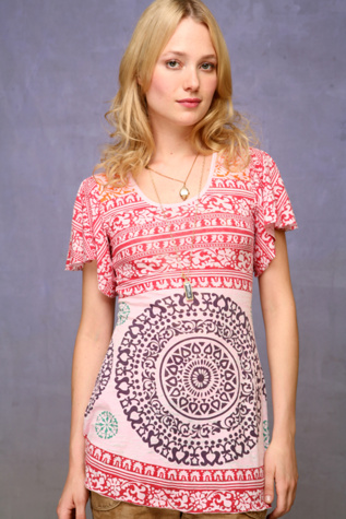 Wood Type Tunic