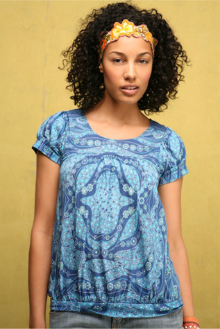 Dotted Coral Reef Blousan