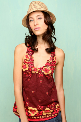 Tangled Flowers Tank
