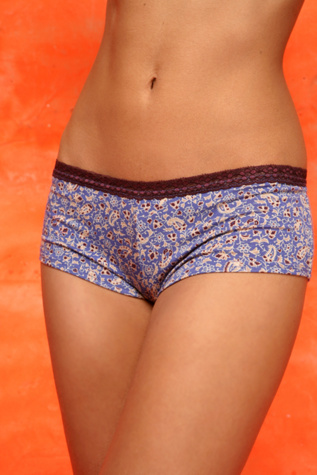 Preppy Paisley Boyshort