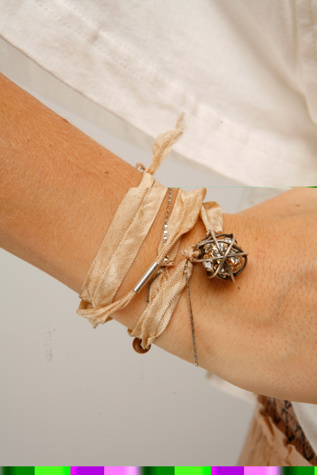 Talisman Ribbon Necklace