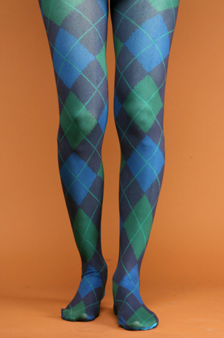 Argyle Tights