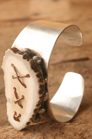 Crossed Stitch Cuff