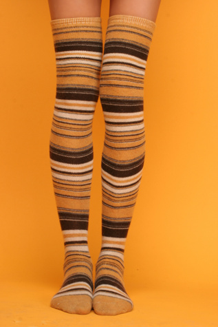 Thick and Thin Over The Knee Socks