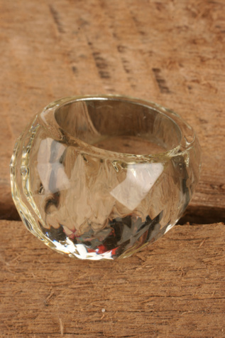 Clear Rock Ring