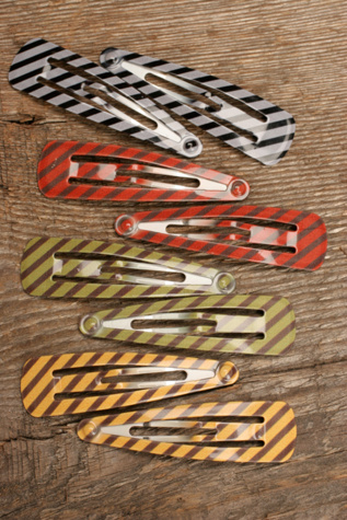Stripe Clips  
