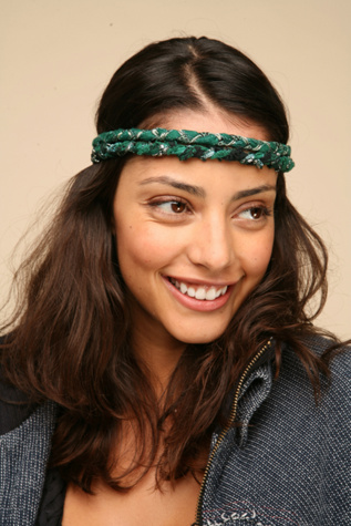 Braided Metallic Headband
