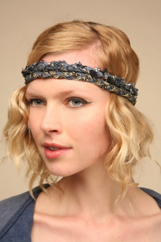 Braided Metallic Headband