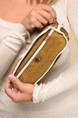 We The Free Scrunched Canvas Pouch