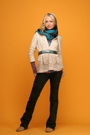 Seamed Knee Flare Jean